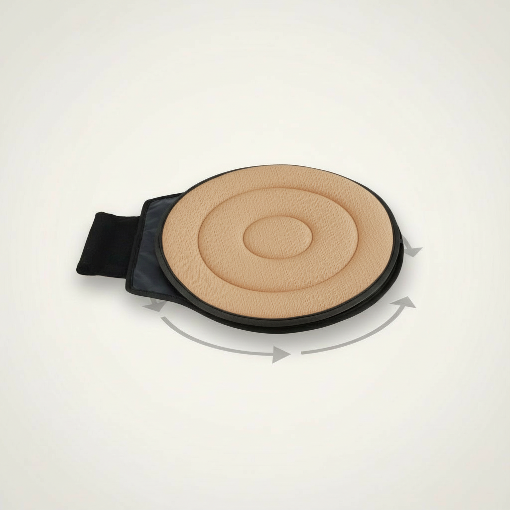 360° Rotating Swivel Seat Cushion Memory Foam Portable Chair Pad