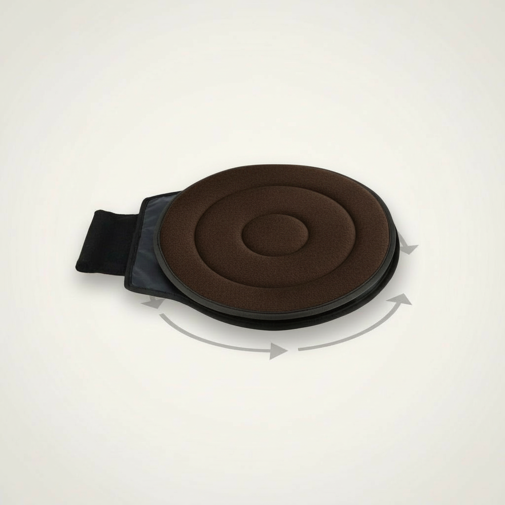 360° Rotating Swivel Seat Cushion Memory Foam Portable Chair Pad