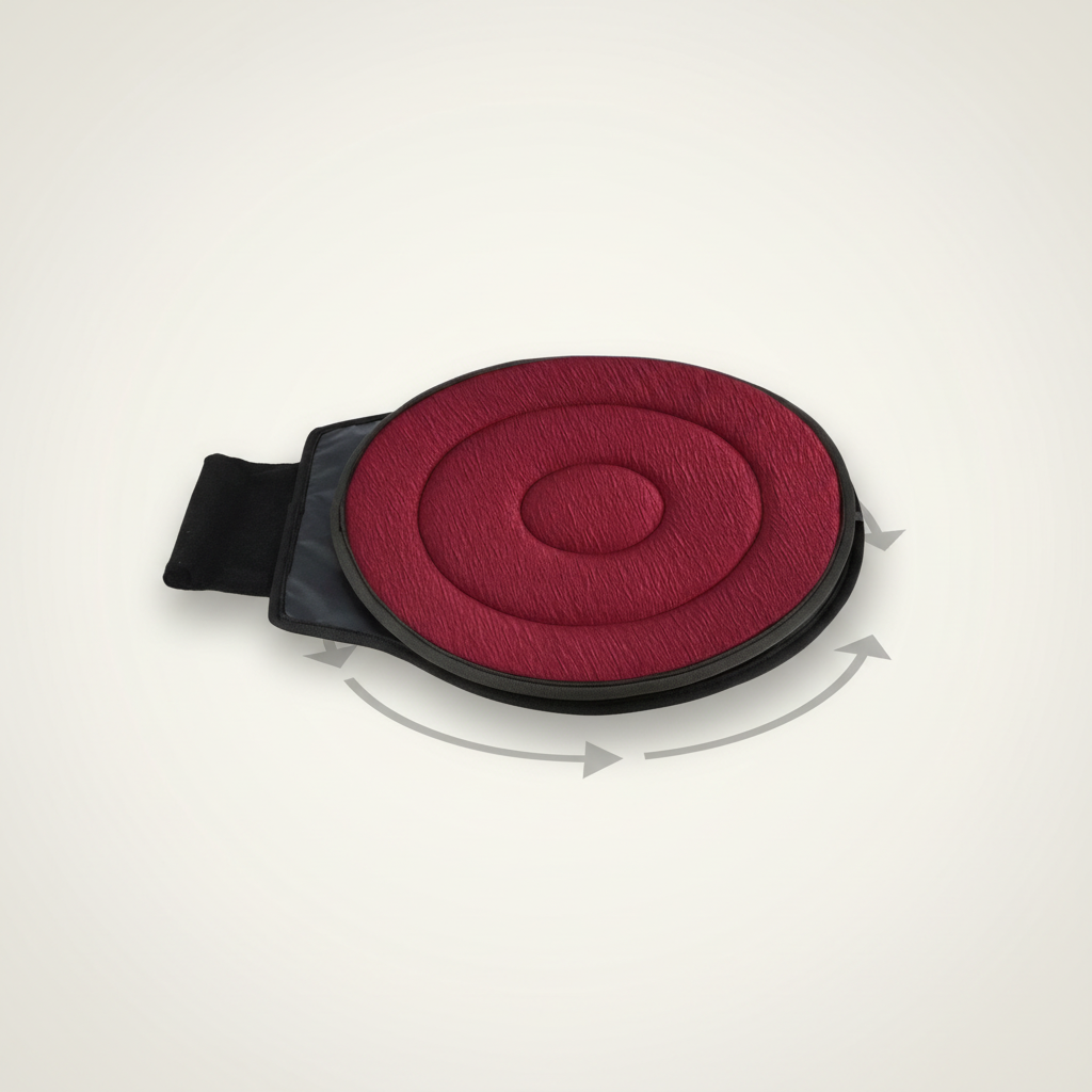360° Rotating Swivel Seat Cushion Memory Foam Portable Chair Pad