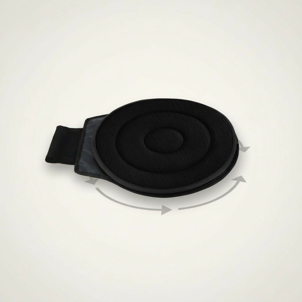 360° Rotating Swivel Seat Cushion Memory Foam Portable Chair Pad