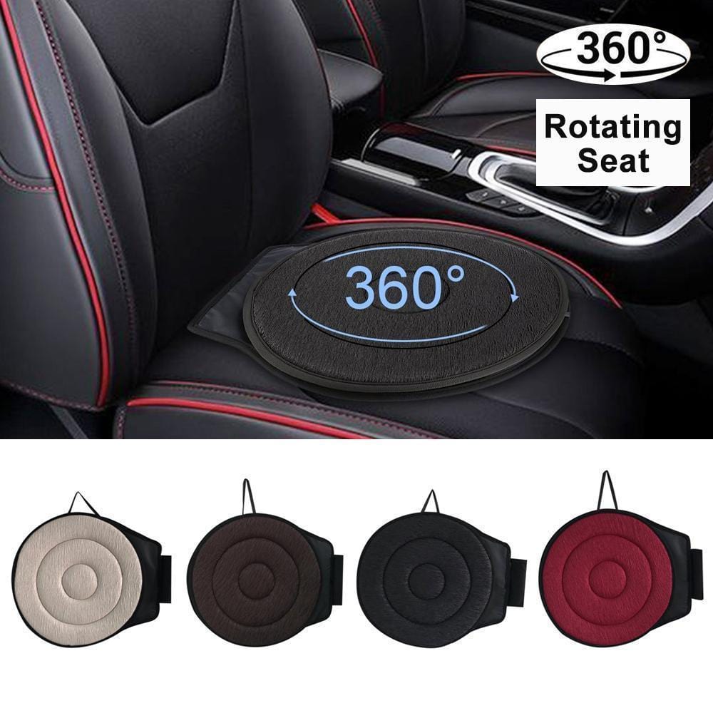 360° Rotating Swivel Seat Cushion Memory Foam Portable Chair Pad
