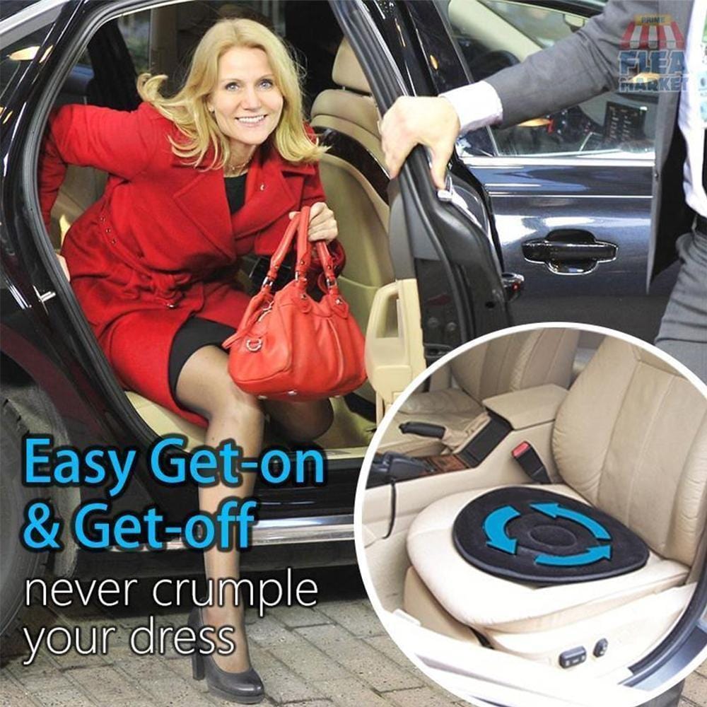 360° Rotating Swivel Seat Cushion Memory Foam Portable Chair Pad