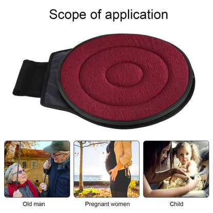 360° Rotating Swivel Seat Cushion Memory Foam Portable Chair Pad