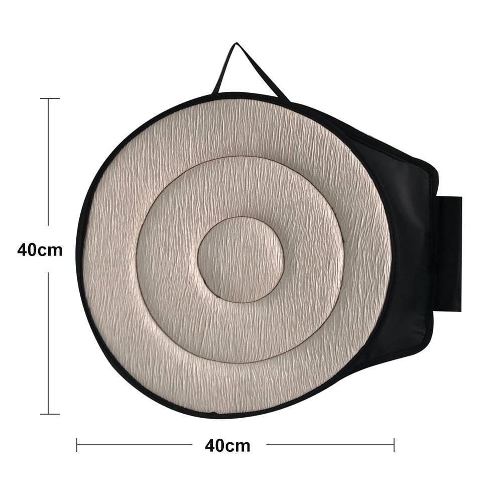 360° Rotating Swivel Seat Cushion Memory Foam Portable Chair Pad