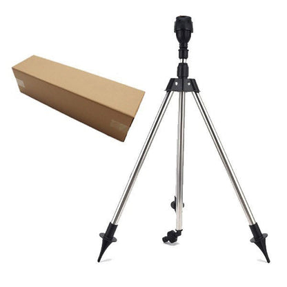 360° Rotating Tripod Garden Sprinkler with Adjustable Spray