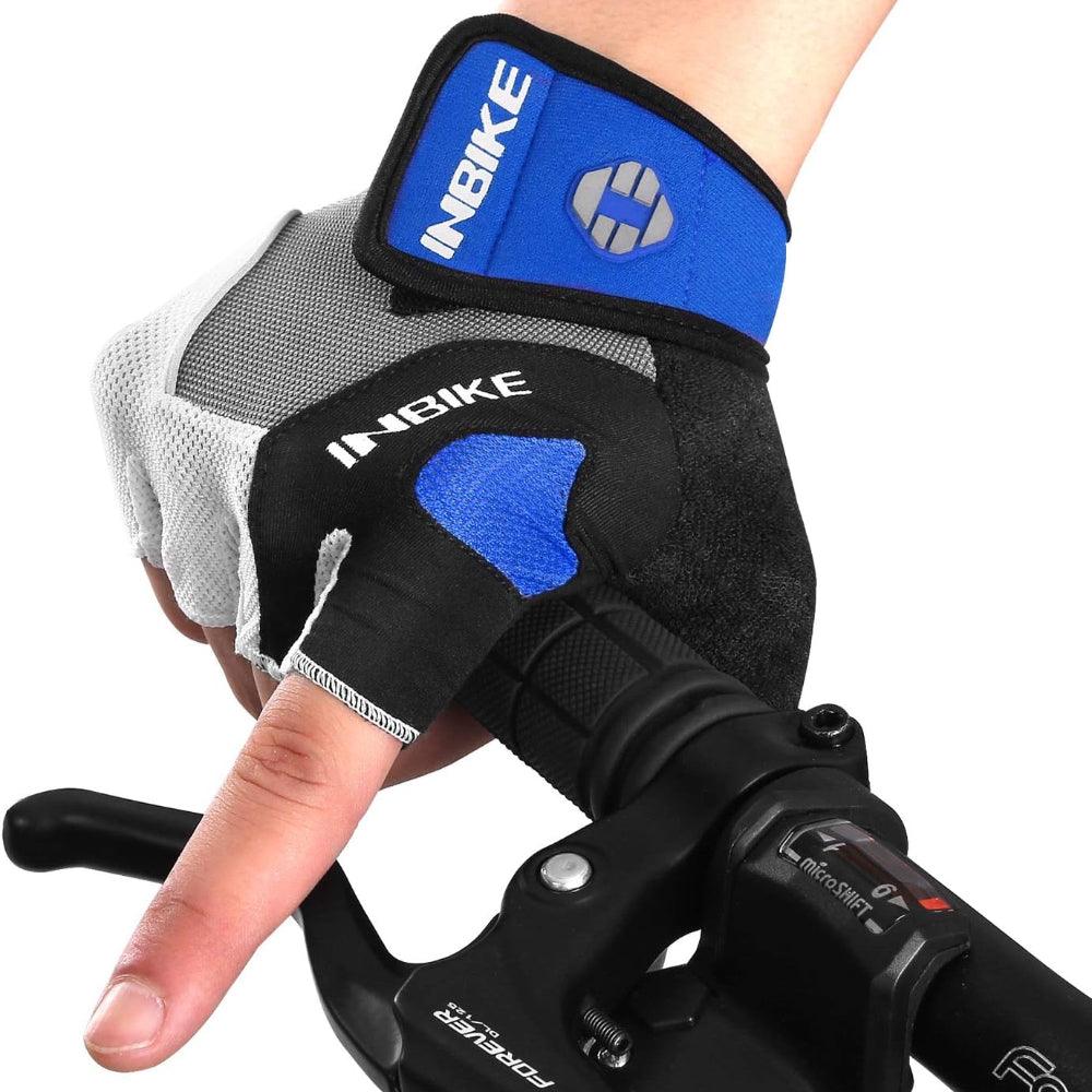 3D Gel Padded Half Finger Cycling Gloves for Men and Women
