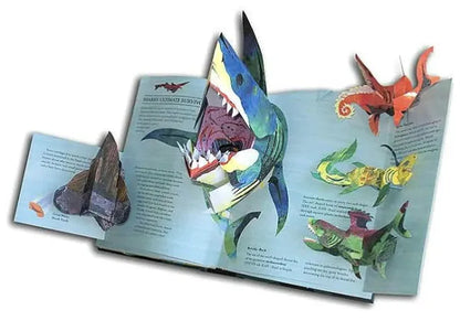 3D Pop Up Dinosaur Book Hardcover Educational Adventure
