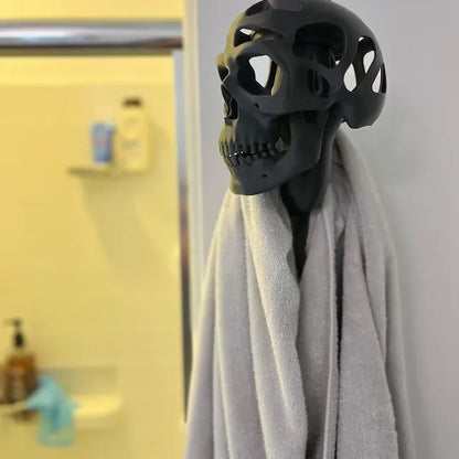 3D Skull Helmet Wall Display Stand