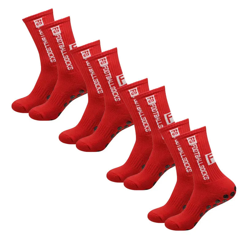 4 Pairs Non Slip Sports Grip Socks