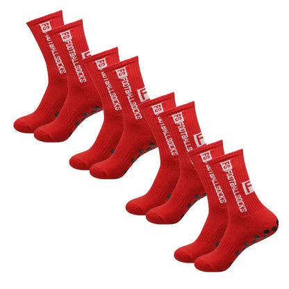 4 Pairs Non Slip Sports Grip Socks