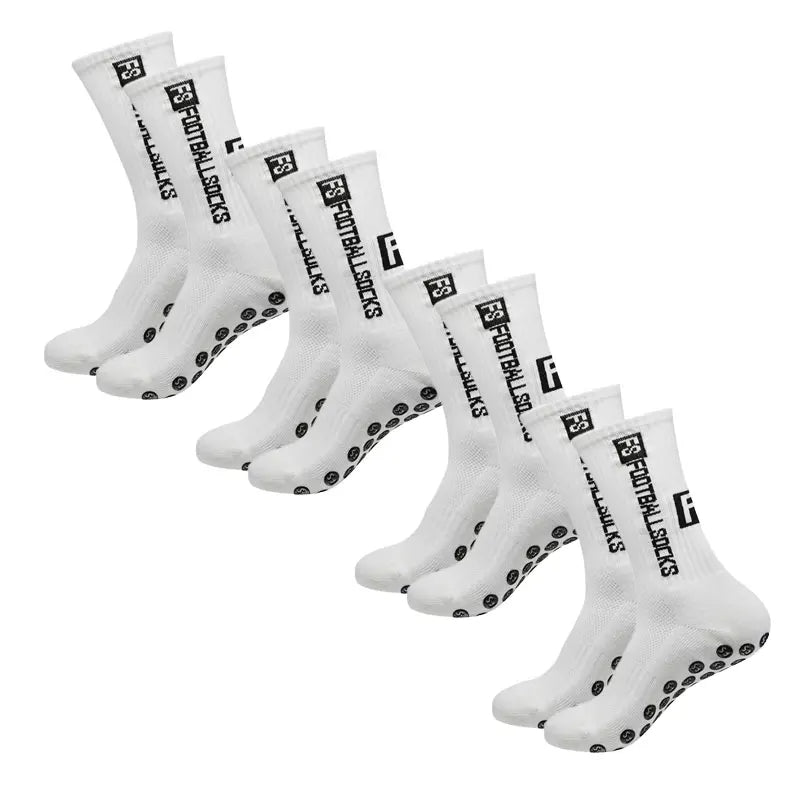 4 Pairs Non Slip Sports Grip Socks