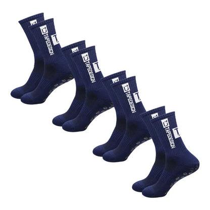 4 Pairs Non Slip Sports Grip Socks