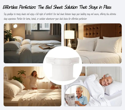 4-Piece Bed Sheet Holder Straps for All Mattress Sizes