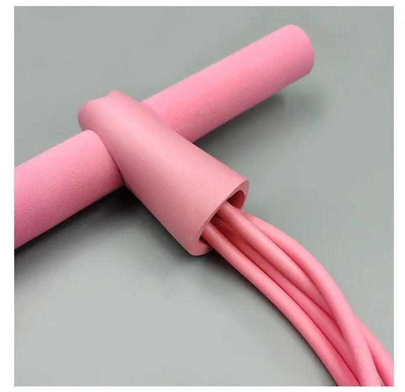 4 Tube Pedal Resistance Band Full Body Trainer