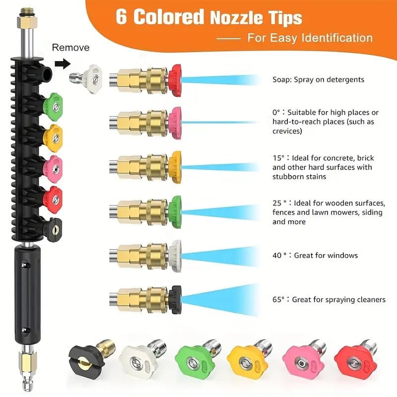 4000 PSI Telescoping Pressure Washer Wand Set