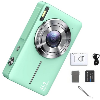 44MP Kids Digital Camera with 1080P HD Video and 16X Zoom