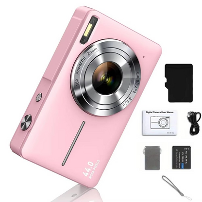 44MP Kids Digital Camera with 1080P HD Video and 16X Zoom