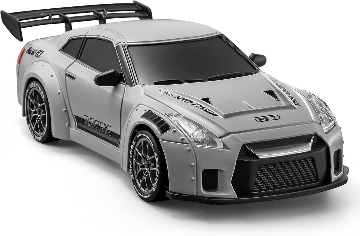 4WD Drift RC Car with LED Lights and Racing Tires