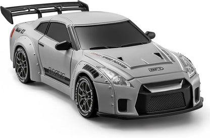 4WD Drift RC Car with LED Lights and Racing Tires
