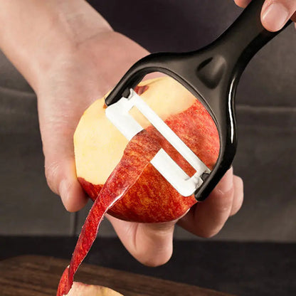 6-Pieces Stainless Steel Kitchen Knife Set with Wooden Handles