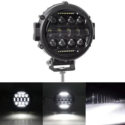 7 Inch LED Driving Light for Off Road Vehicles and Utility Use