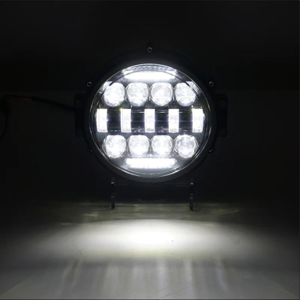 7 Inch LED Driving Light for Off Road Vehicles and Utility Use
