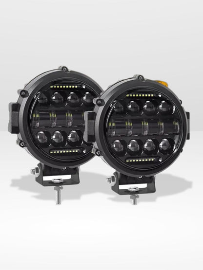 7 Inch LED Driving Light for Off Road Vehicles and Utility Use
