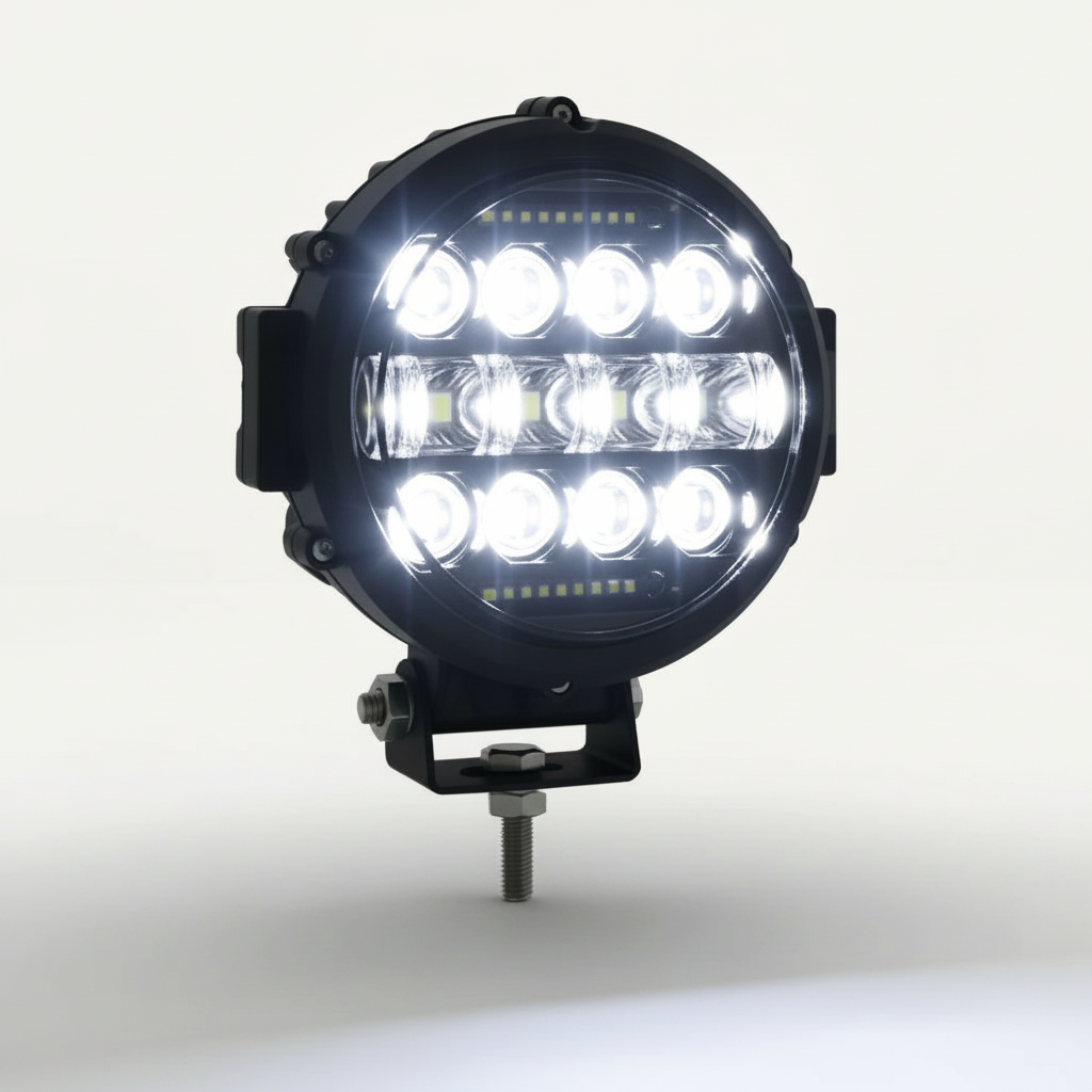 7 Inch LED Driving Light for Off Road Vehicles and Utility Use