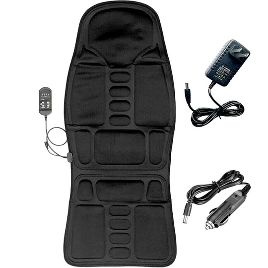 8 Mode Heated Massage Seat Cushion with Neck Pillow