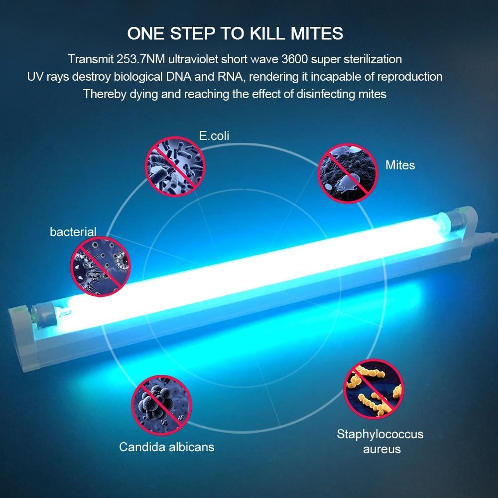 8W UV-C Germicidal Lamp Indoor Ultraviolet Light
