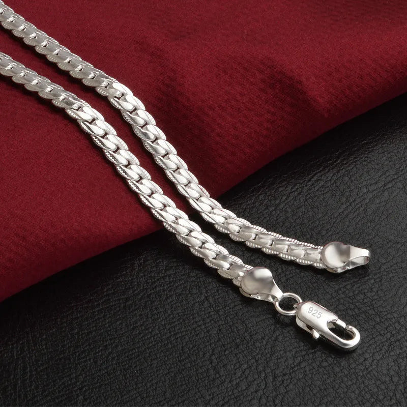 925 Sterling Silver Lucky Pendant Necklace