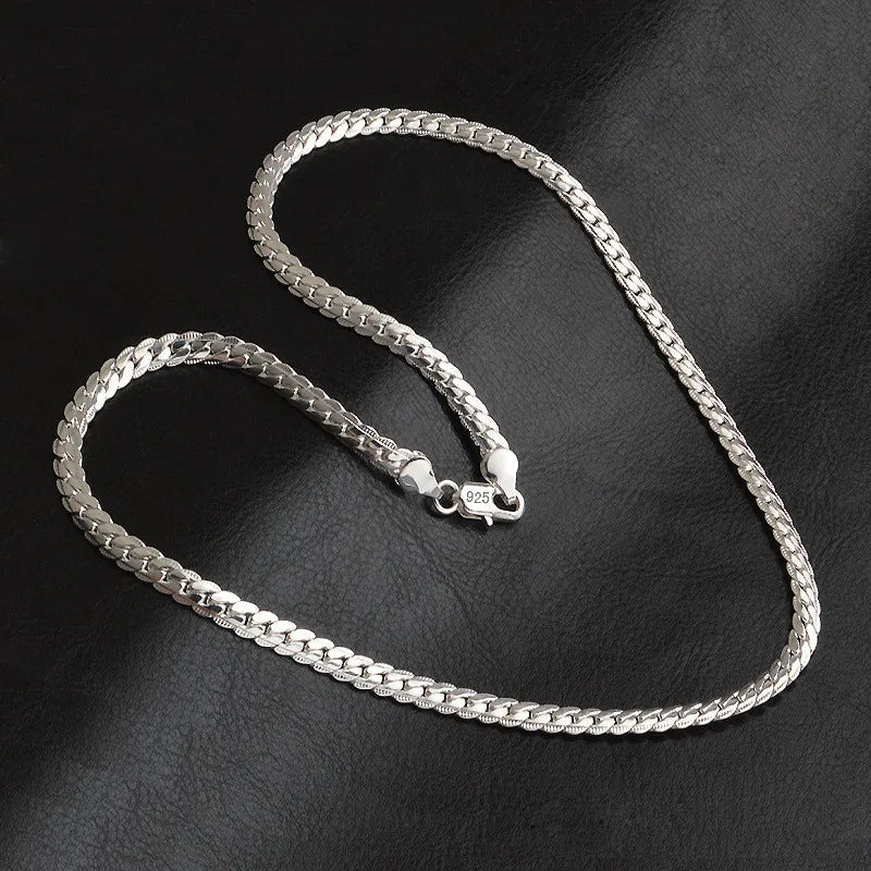 925 Sterling Silver Lucky Pendant Necklace