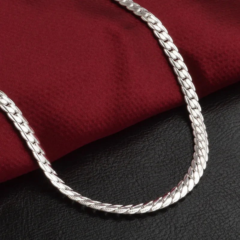 925 Sterling Silver Lucky Pendant Necklace