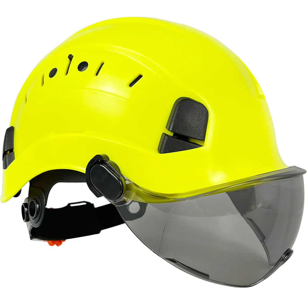 ABS Safety Helmet With Goggles And Face Visor Protection