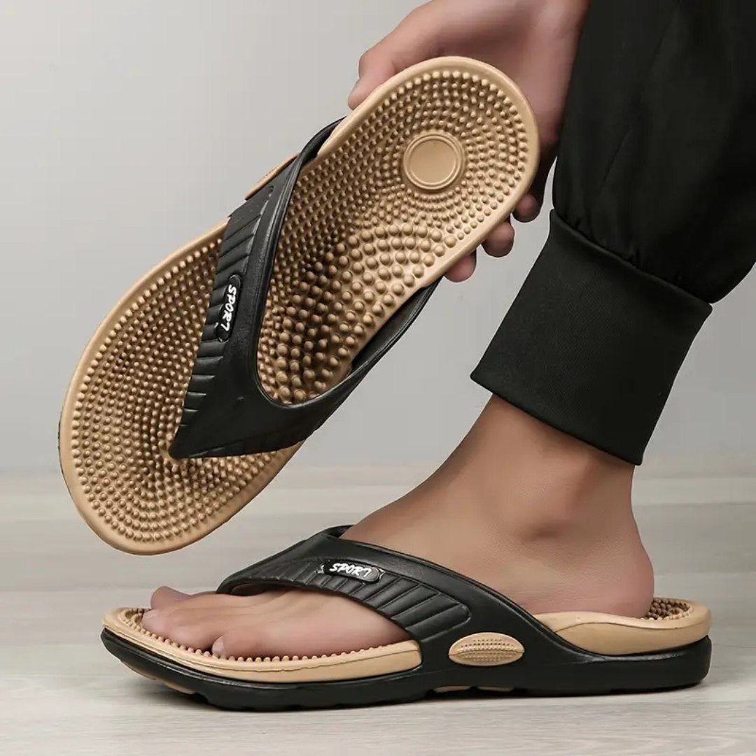 Acupressure Massage Recovery Slippers with Arch Support