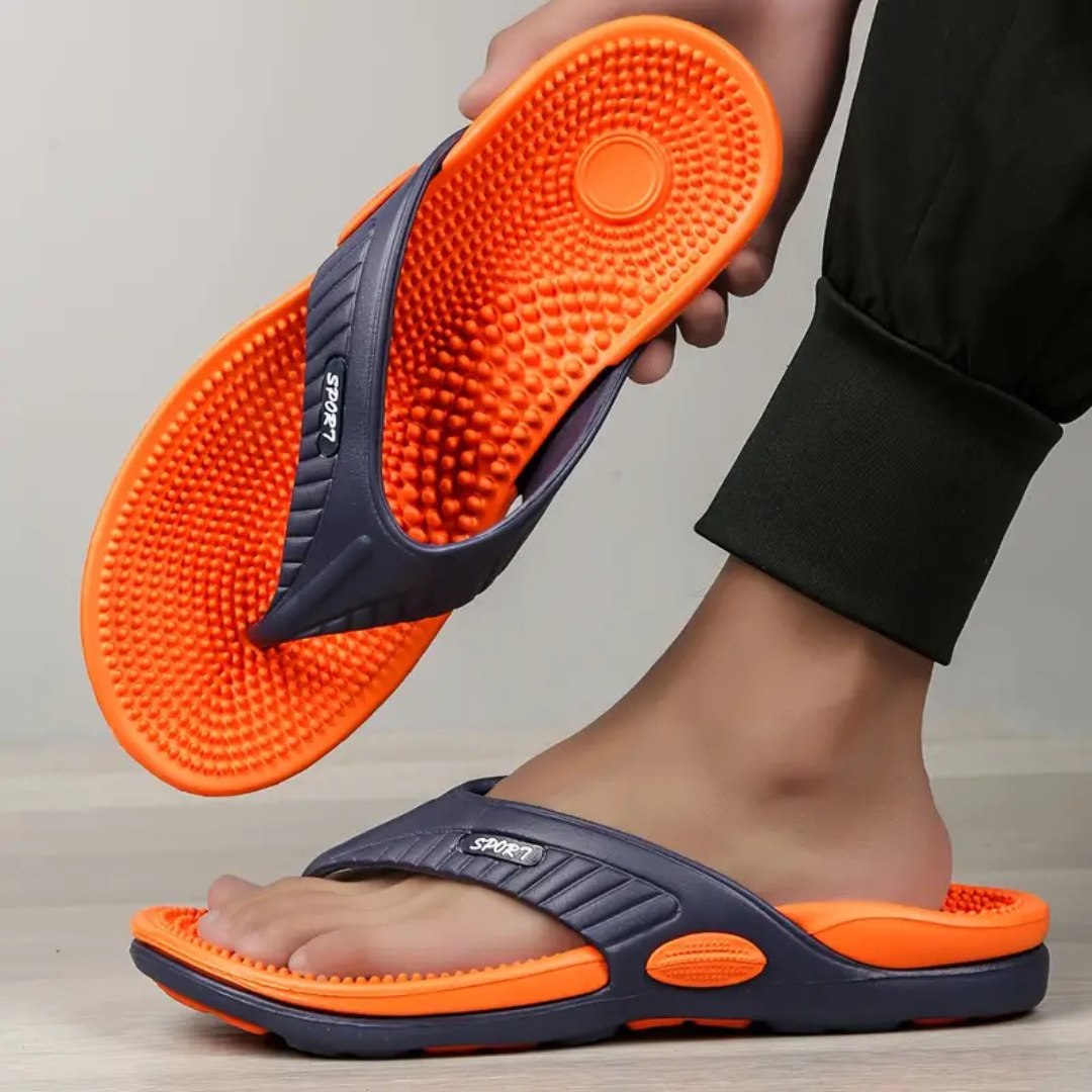 Acupressure Massage Recovery Slippers with Arch Support
