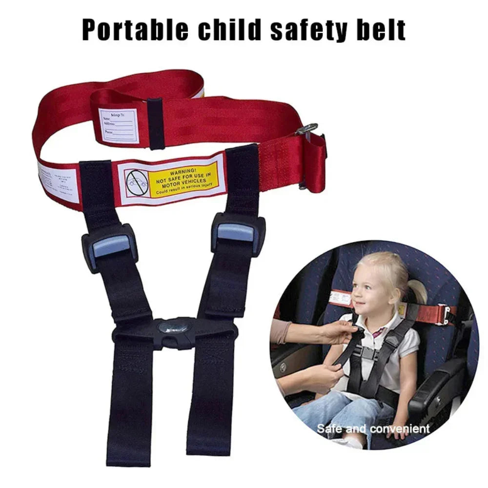 Adjustable Airplane Child Travel Safety Harness