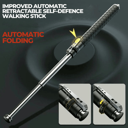 Adjustable Alloy Steel Hiking Stick with Anti Slip Handle