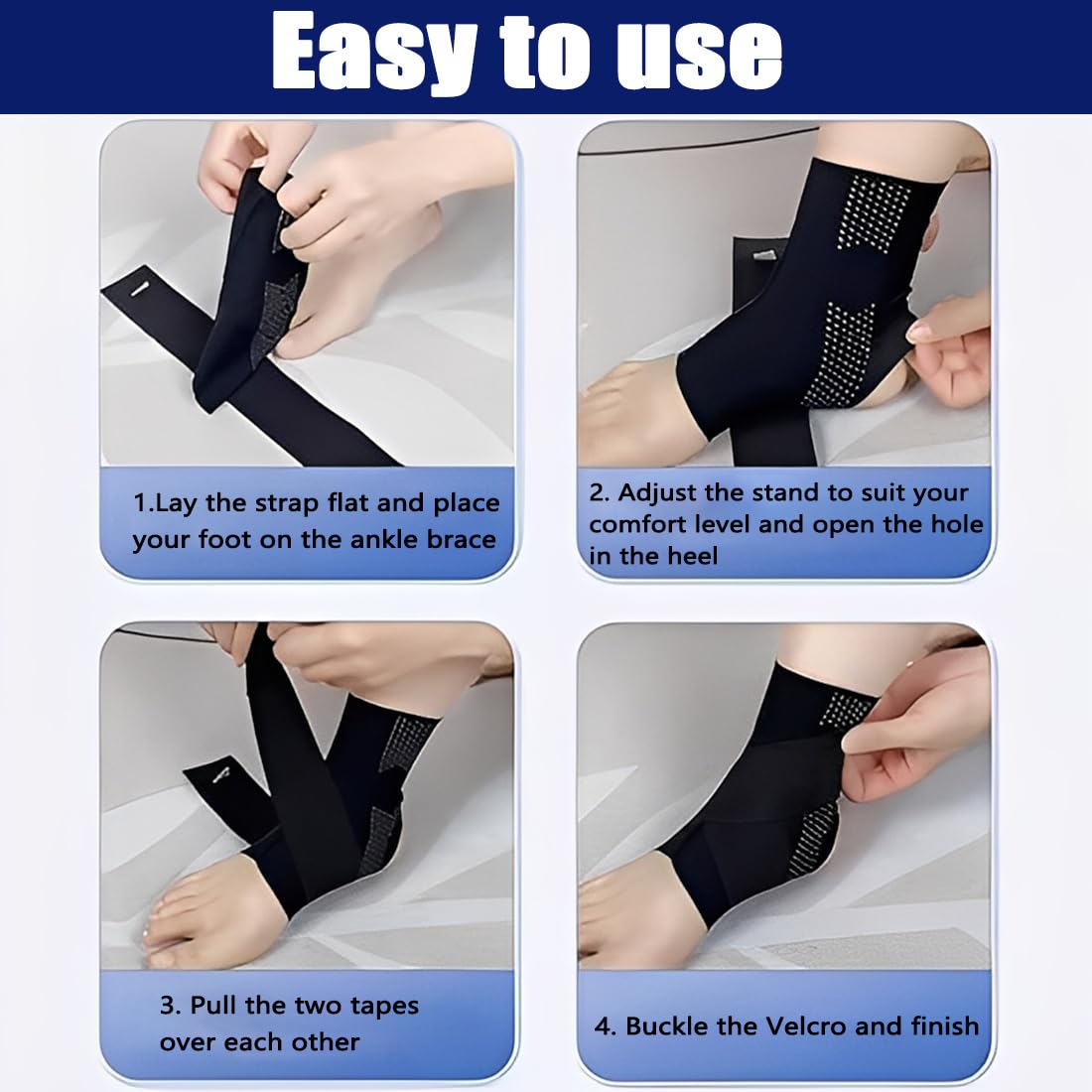 Adjustable Ankle Support Wrap Compression Brace
