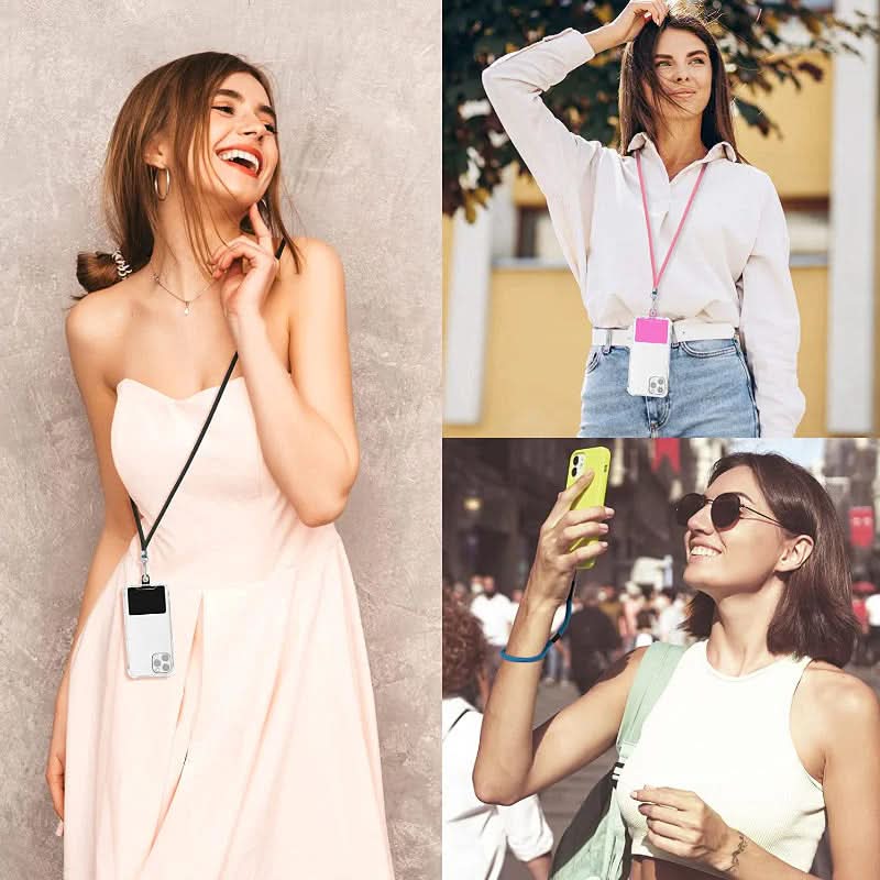 Adjustable Anti Theft Phone Lanyard Crossbody Strap