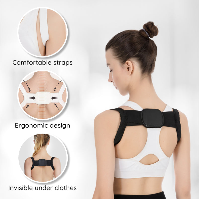 Adjustable Back Posture Corrector Support Brace