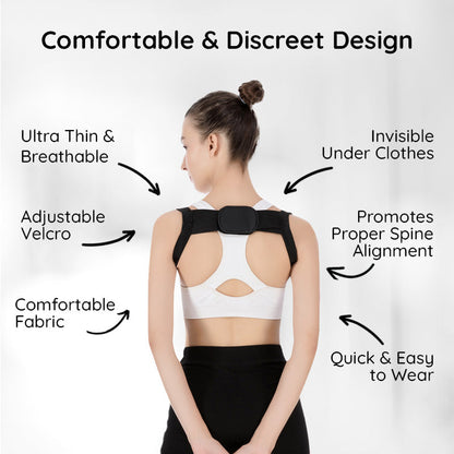 Adjustable Back Posture Corrector Support Brace