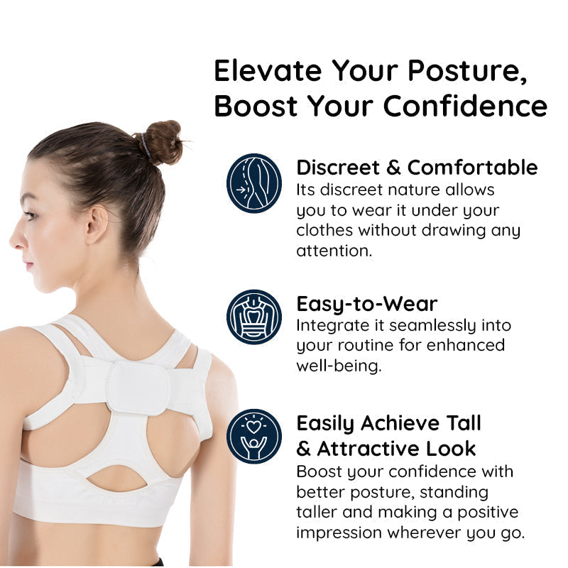 Adjustable Back Posture Corrector Support Brace