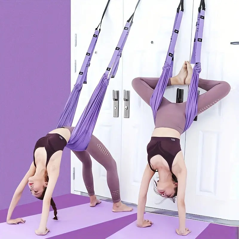Adjustable Back Stretching Rope for Flexibility and Mobility