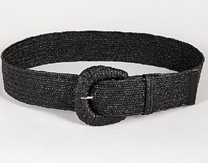 Adjustable Braided Waist Belt for Women