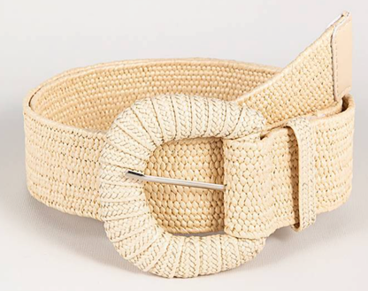 Adjustable Braided Waist Belt for Women