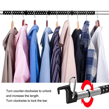Adjustable Car Clothes Hanger Bar for Wrinkle Free Travel