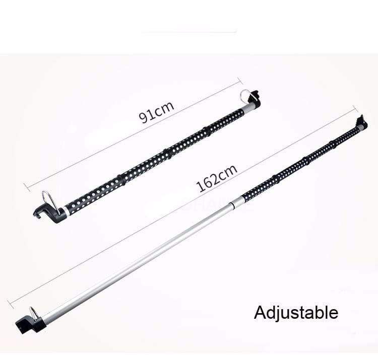 Adjustable Car Clothes Hanger Bar for Wrinkle Free Travel