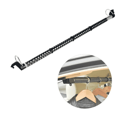 Adjustable Car Clothes Hanger Bar for Wrinkle Free Travel