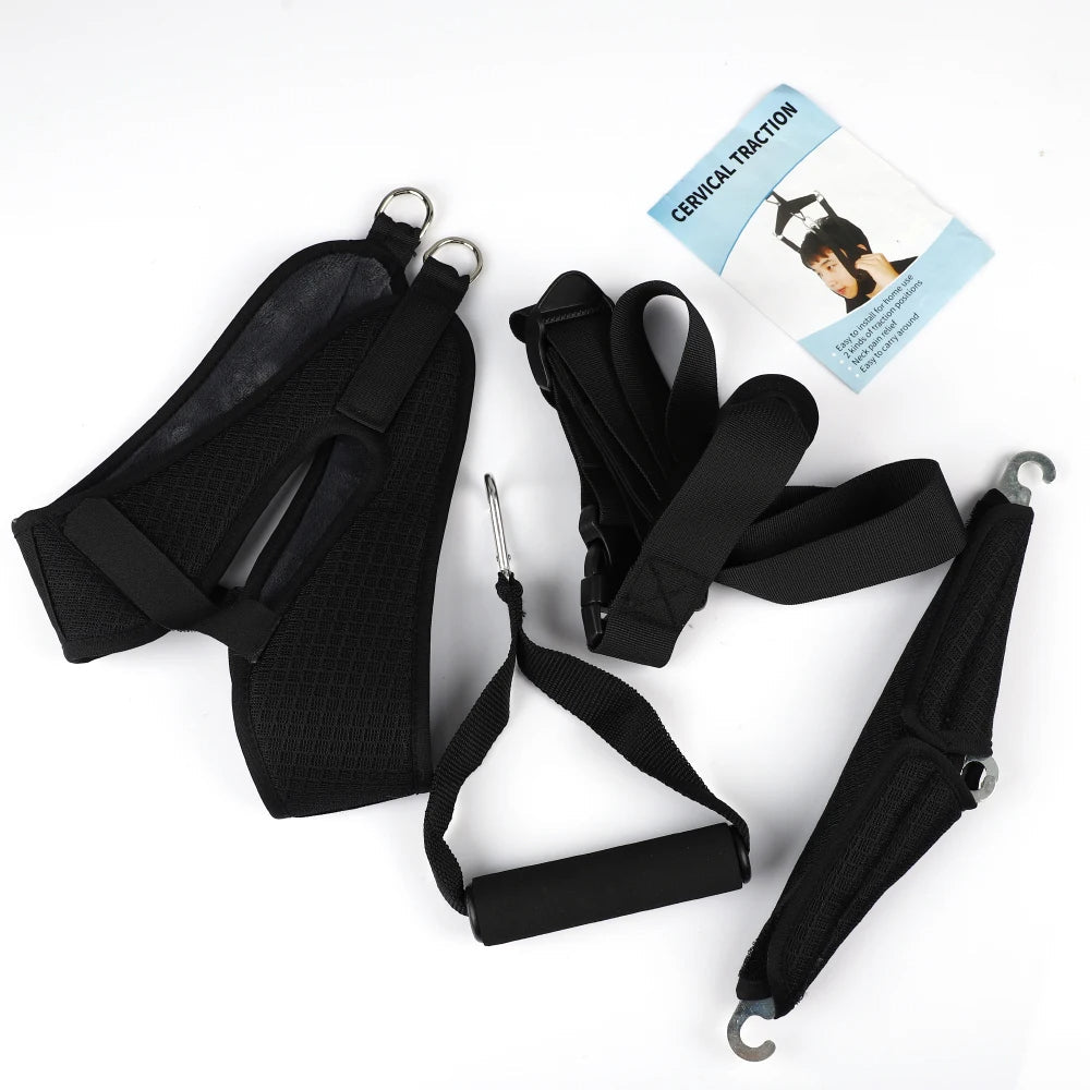 Adjustable Cervical Neck Traction Stretcher Device